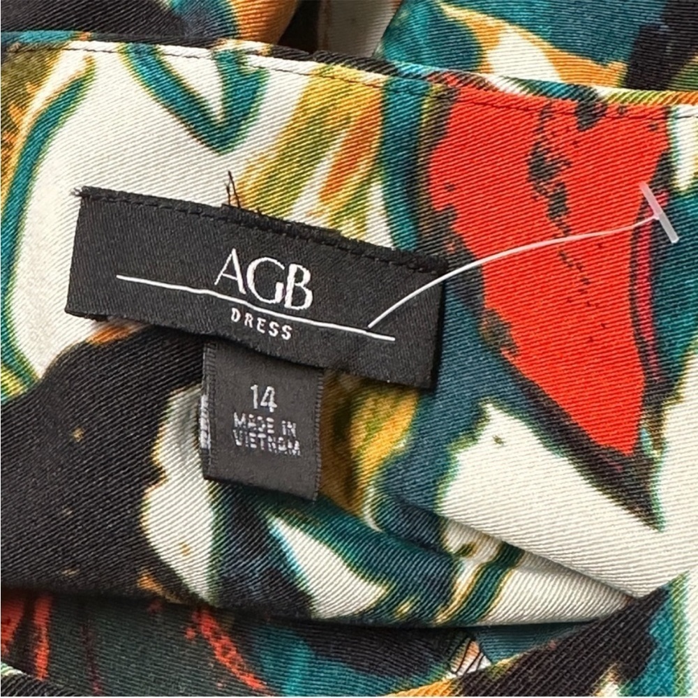 AGB Sleeveless Floral Dress 14 - Picture 7 of 7